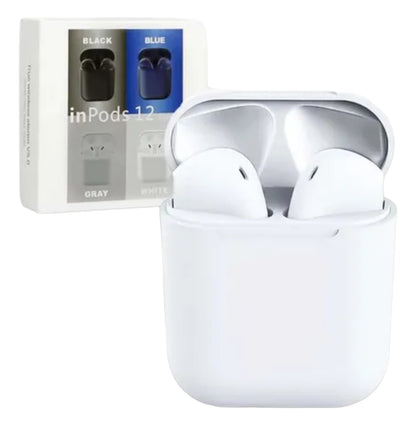 Audífonos Inalámbricos i12 bluetooth manos libres - Generico