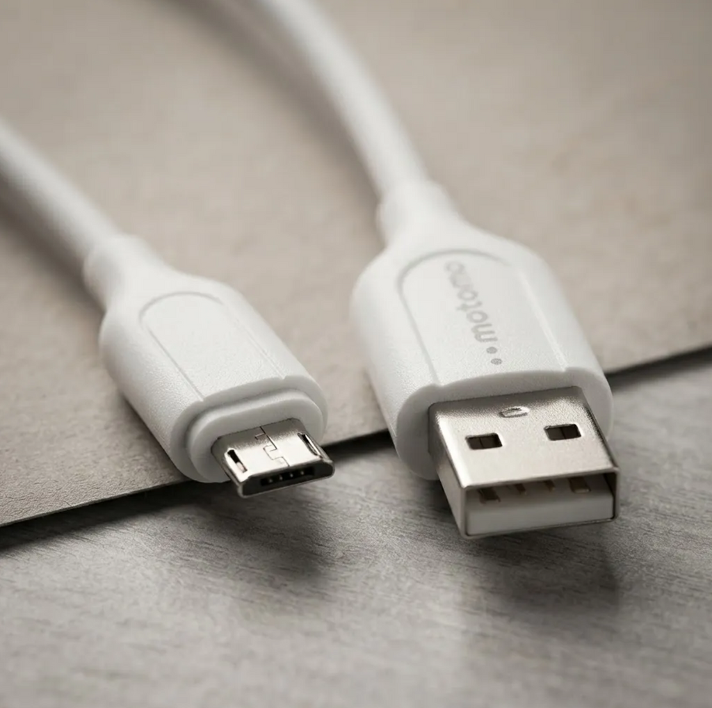 Cable Usb De Datos Micro Usb V8 2.4a 1m Mo-max Motomo