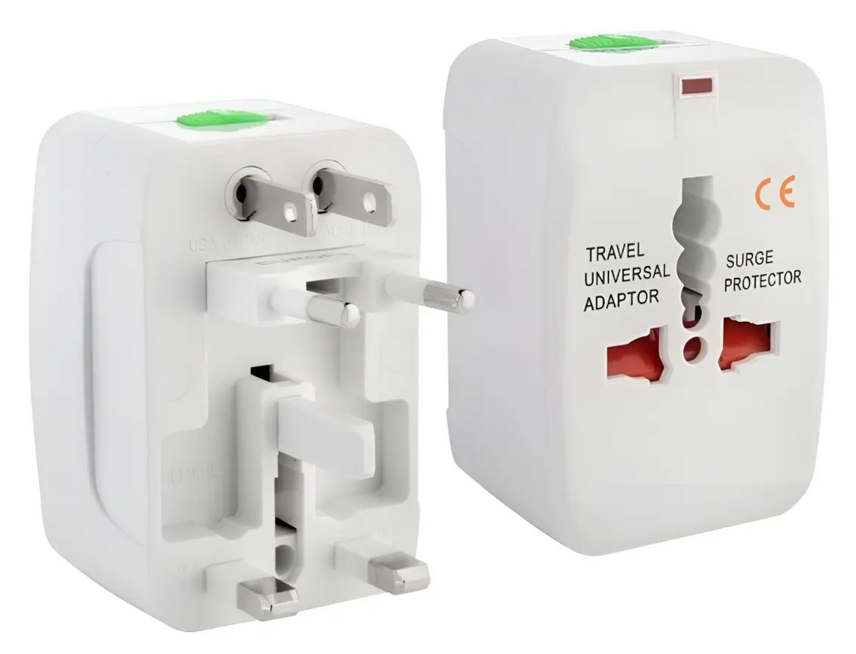 Enchufe cargador Universal Viajero Adapta Toma Corriente Internacional