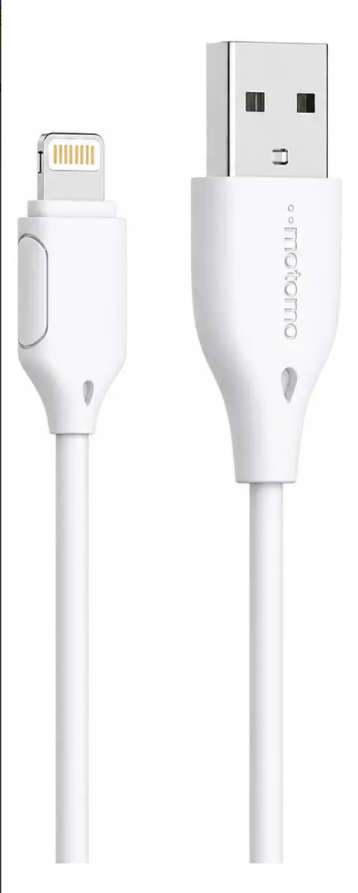 Cable De Carga Y Datos 1m Usb-a Para iPhone Lightning Motomo