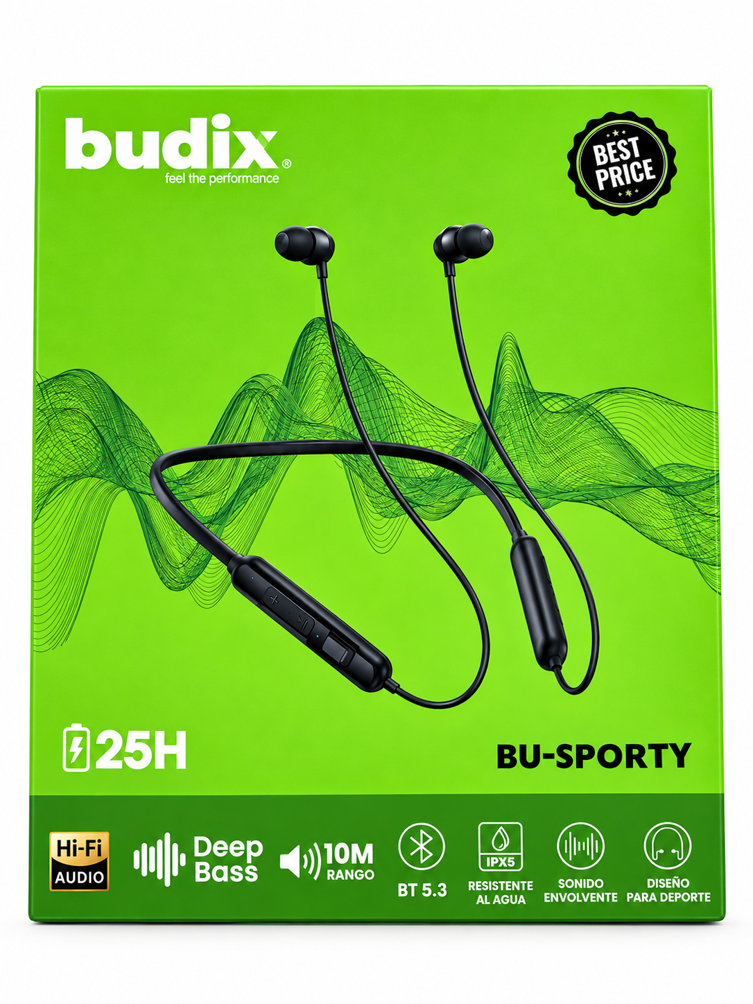 Audífonos Inalámbricos Budix BU-MAGNIT Bluetooth 5.4